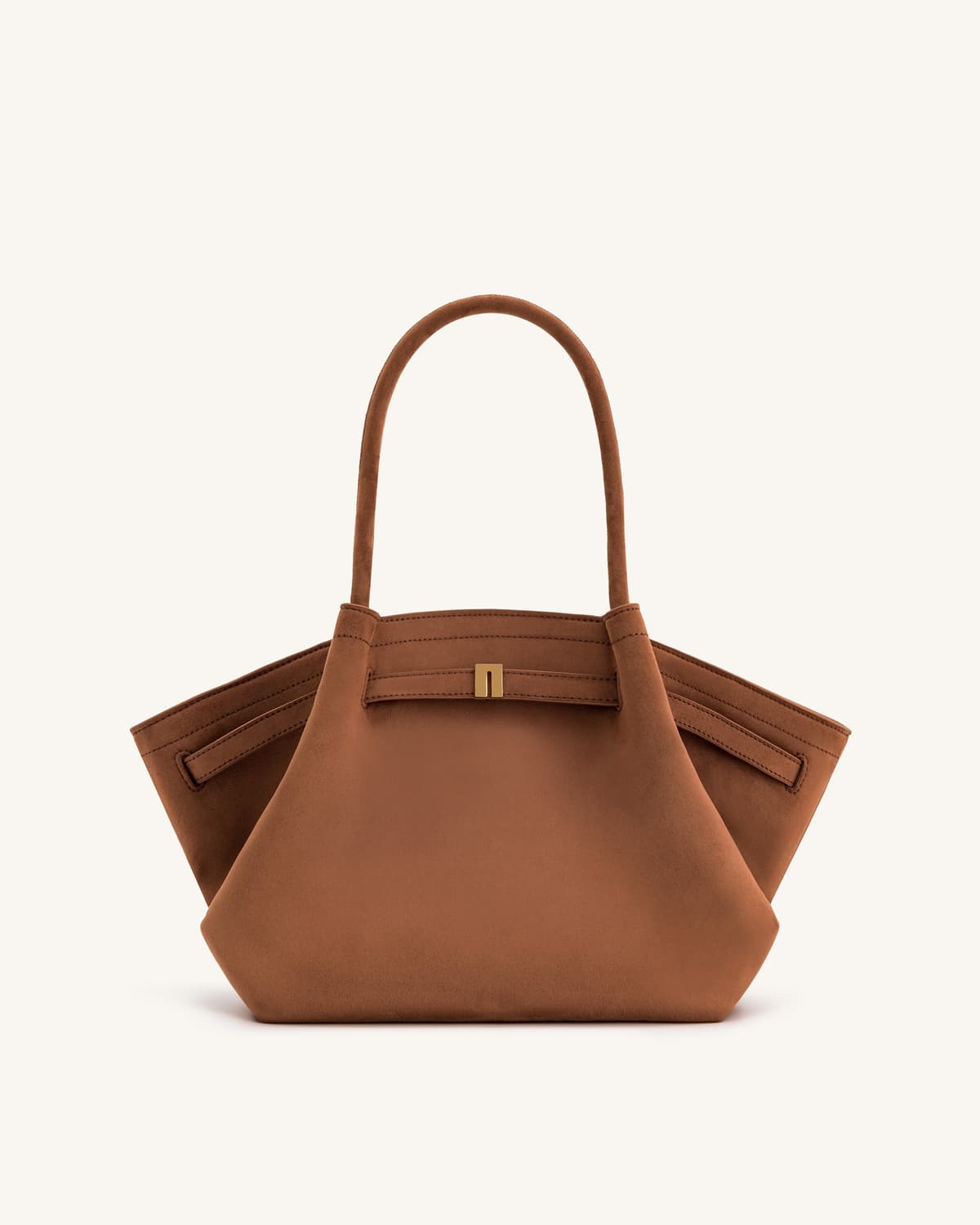 Nora Tote  - Cocoa (Soft Suede)
