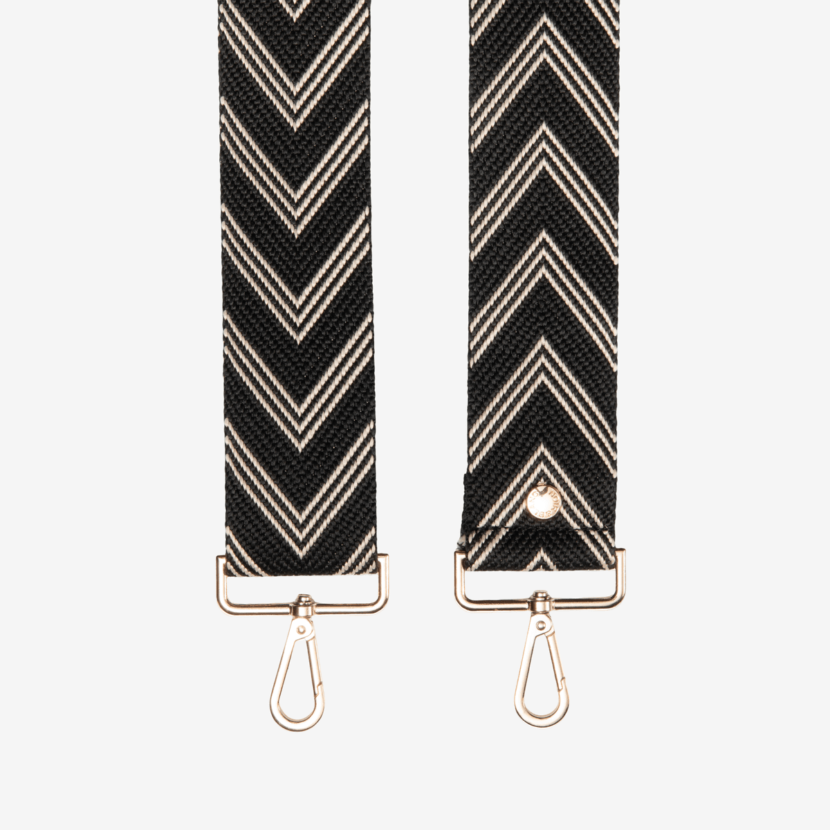 Midnight Chevron Crossbody Strap